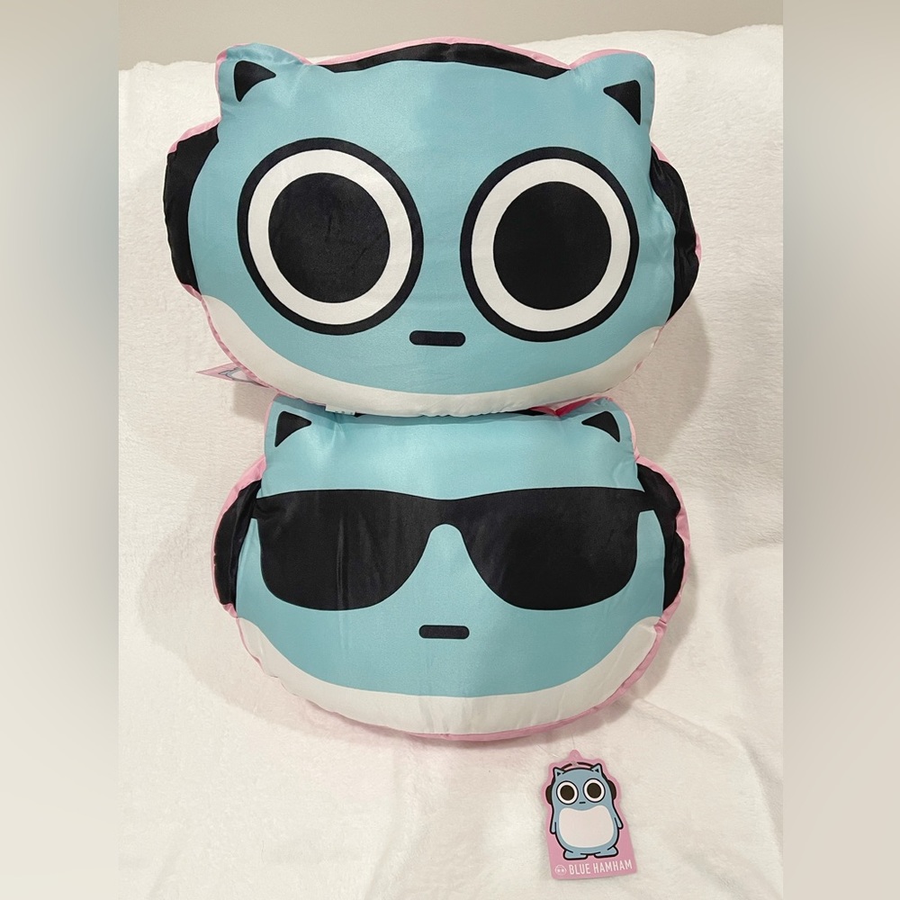 Blue Ham Ham - Cool cushions - NWT